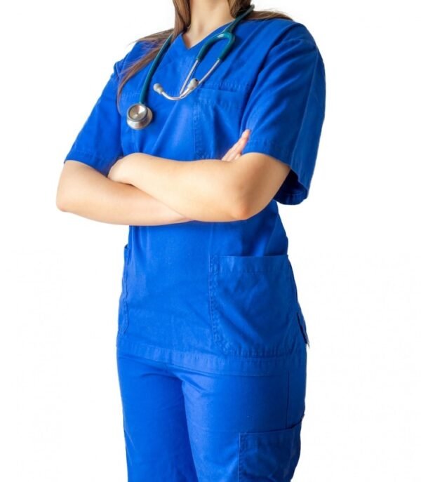 Professional Medical Uniform – Scrub Top & Bottom Set - Image 4